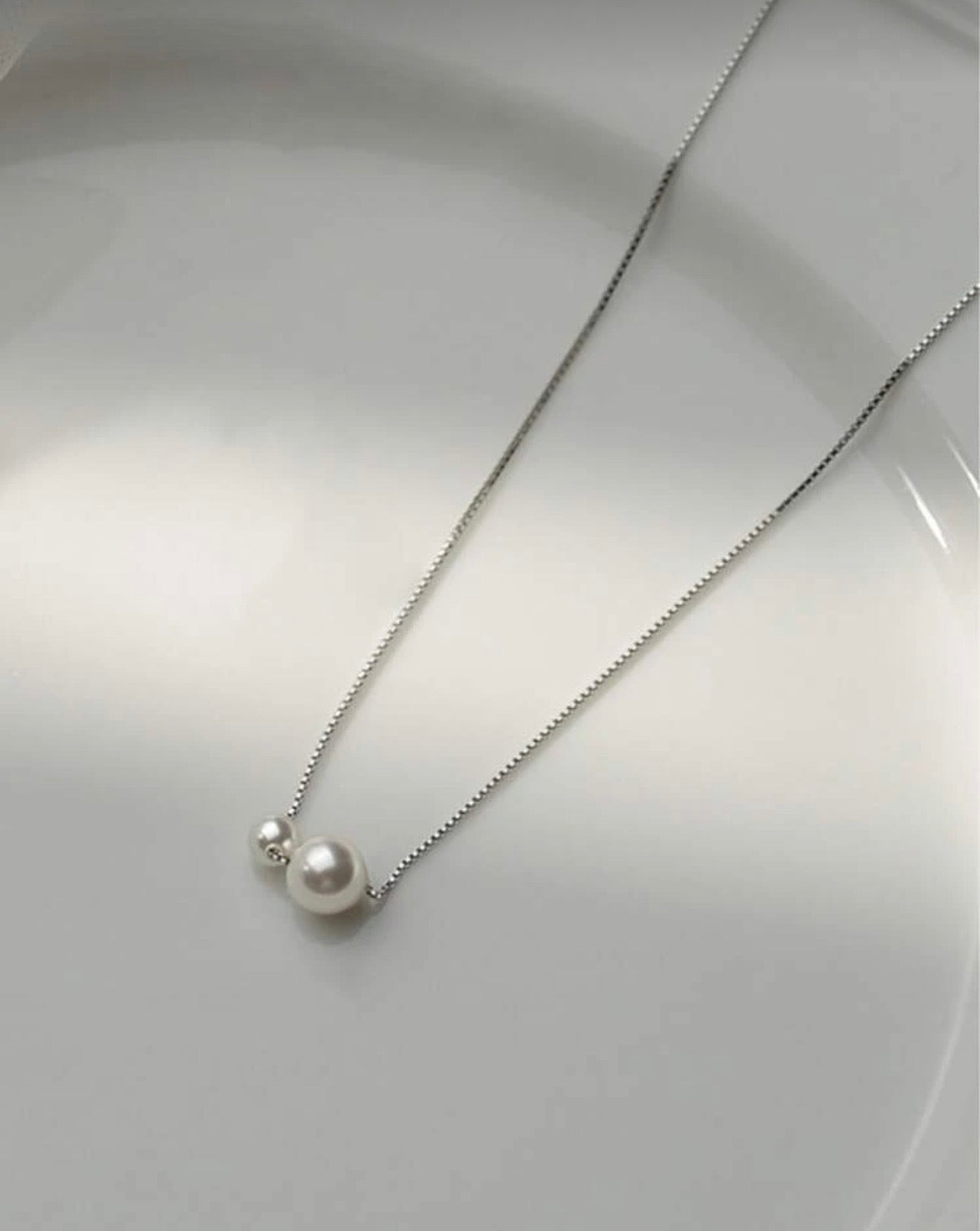 Silver Pearl Pendant