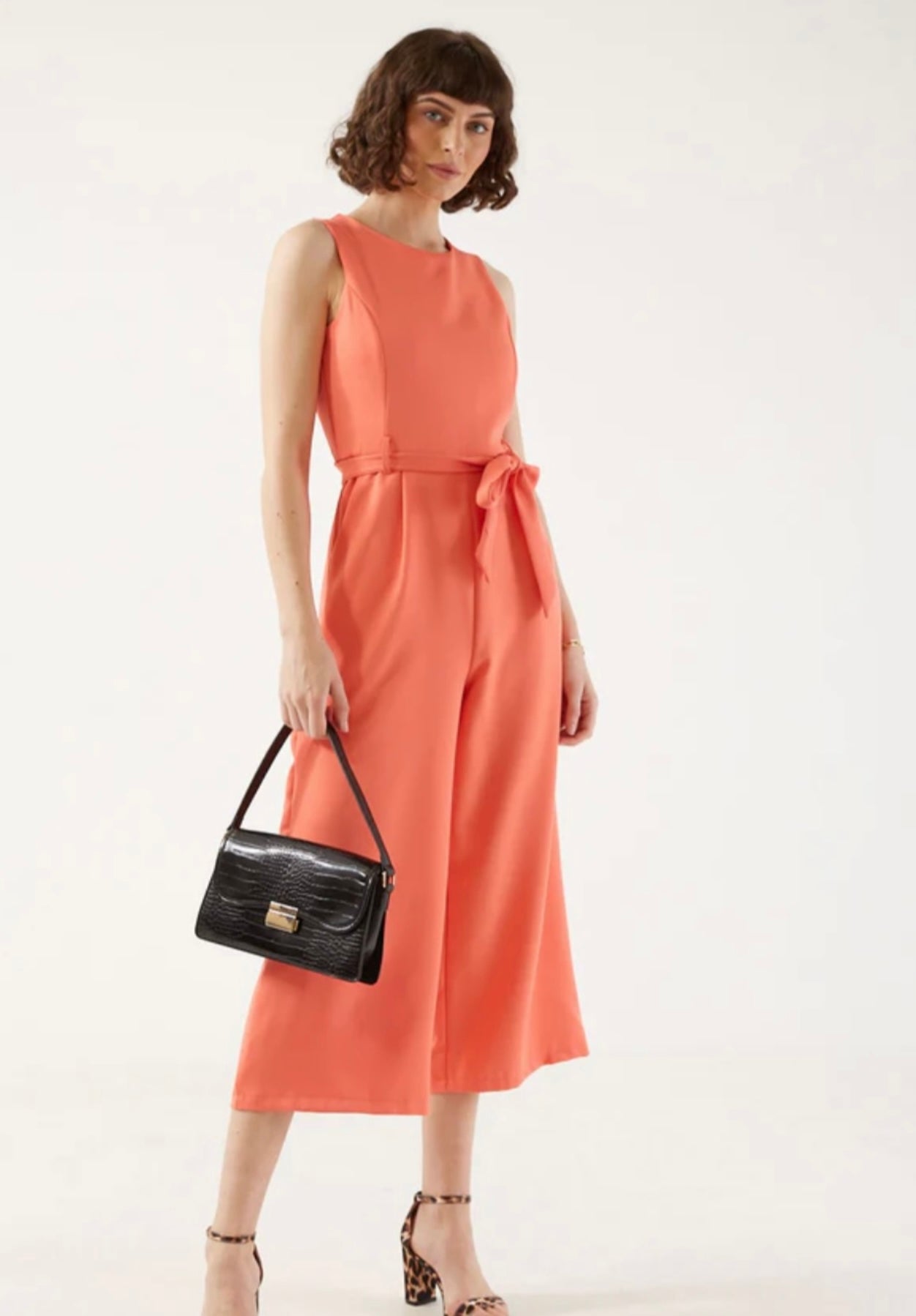 Jessica Coral Jumpsuit (size 14 & 16)