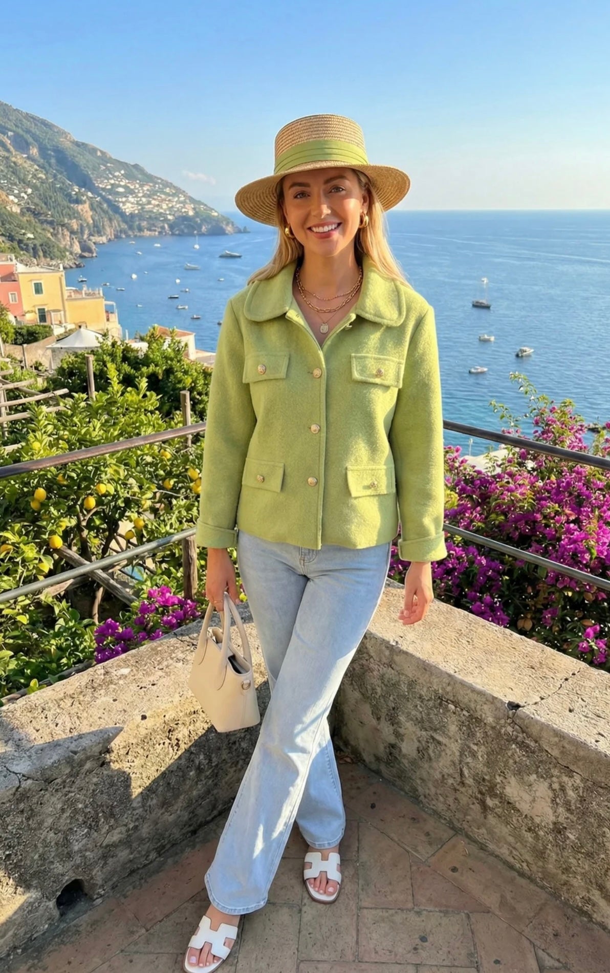 Kiki Pistachio Green Jacket