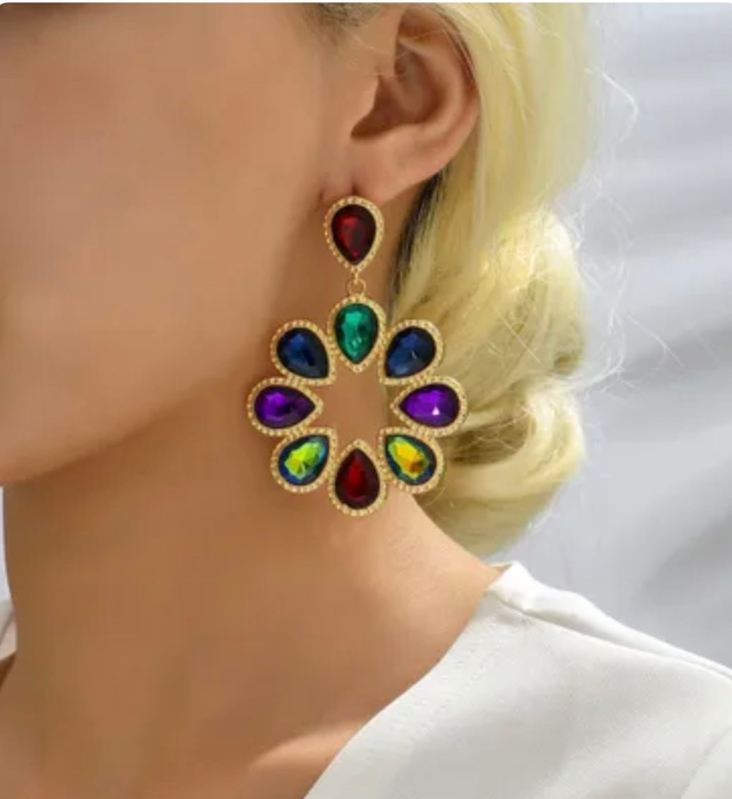 Carnival Earrings Multicolour