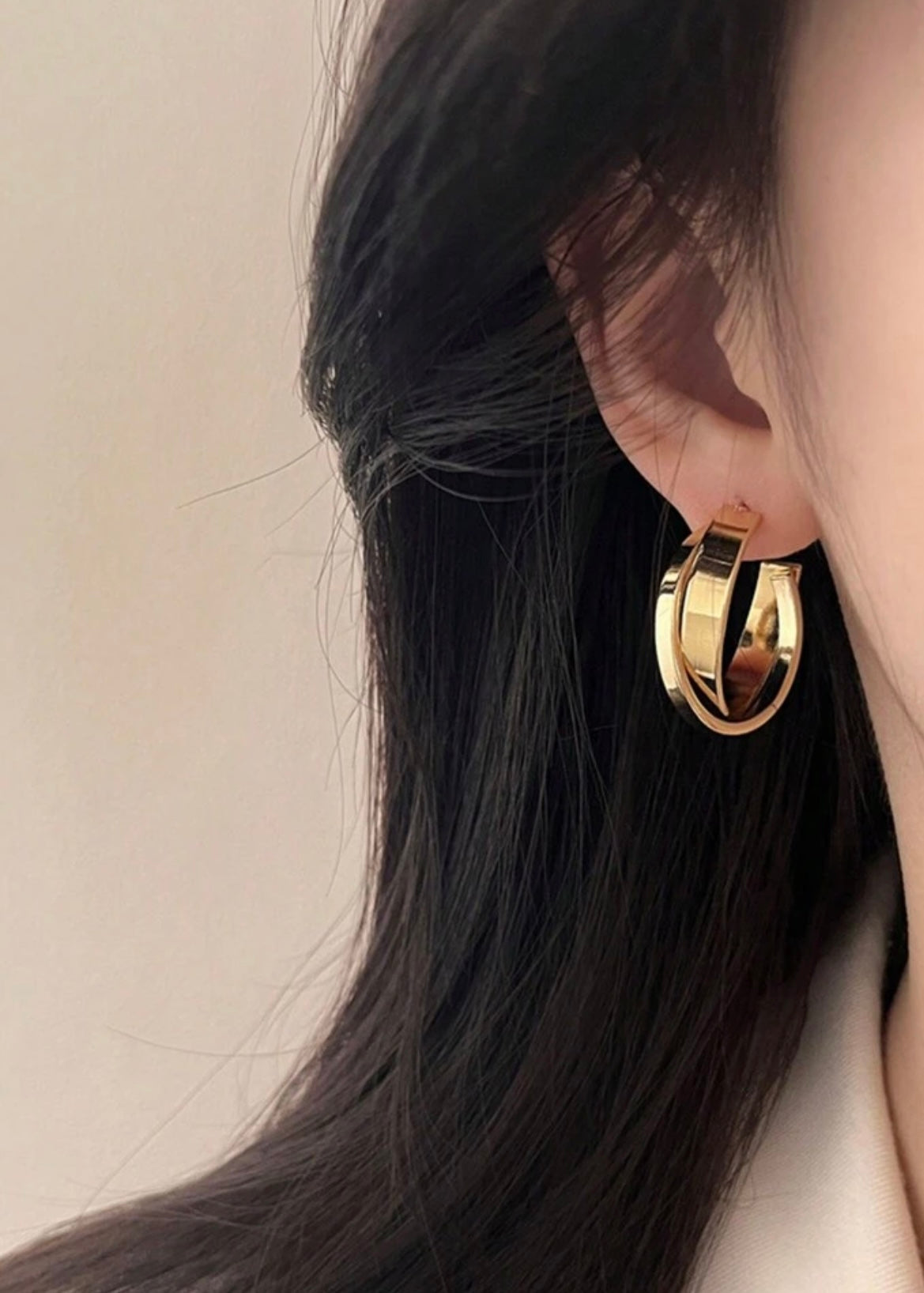Gold Hoop Earrings