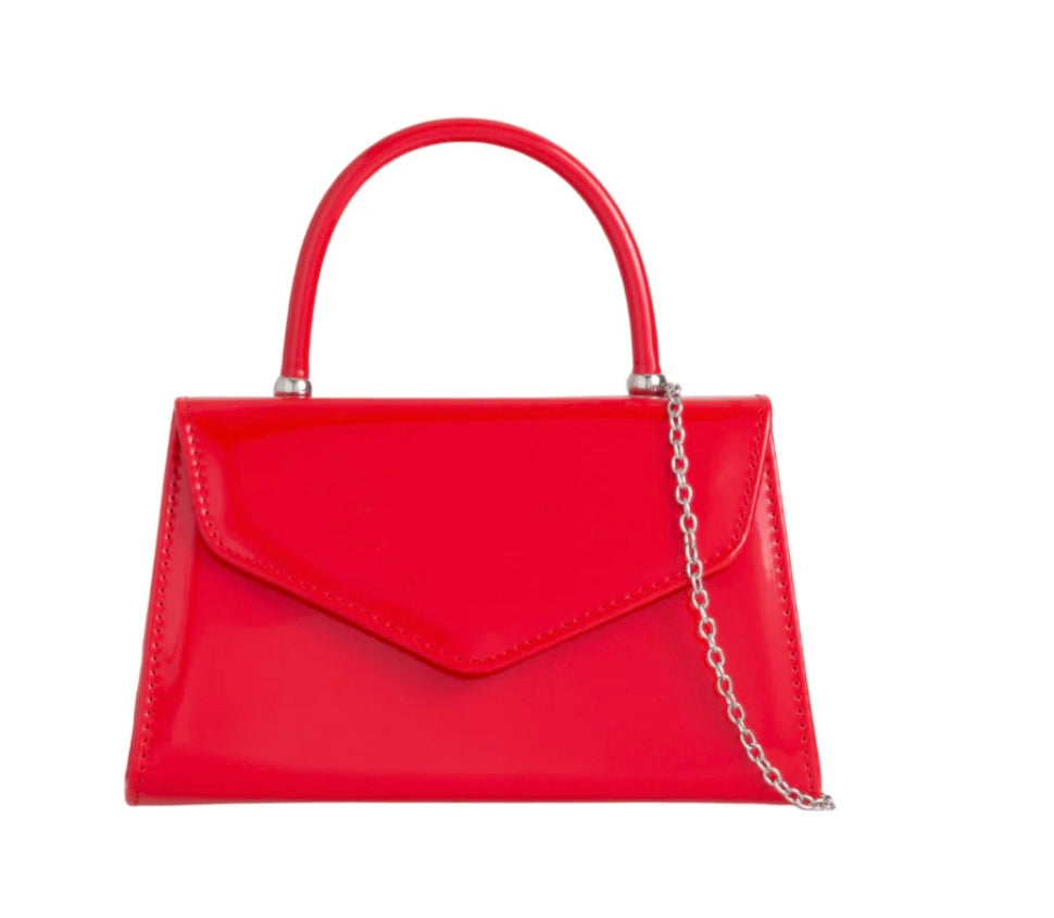 Chloe Patent Red