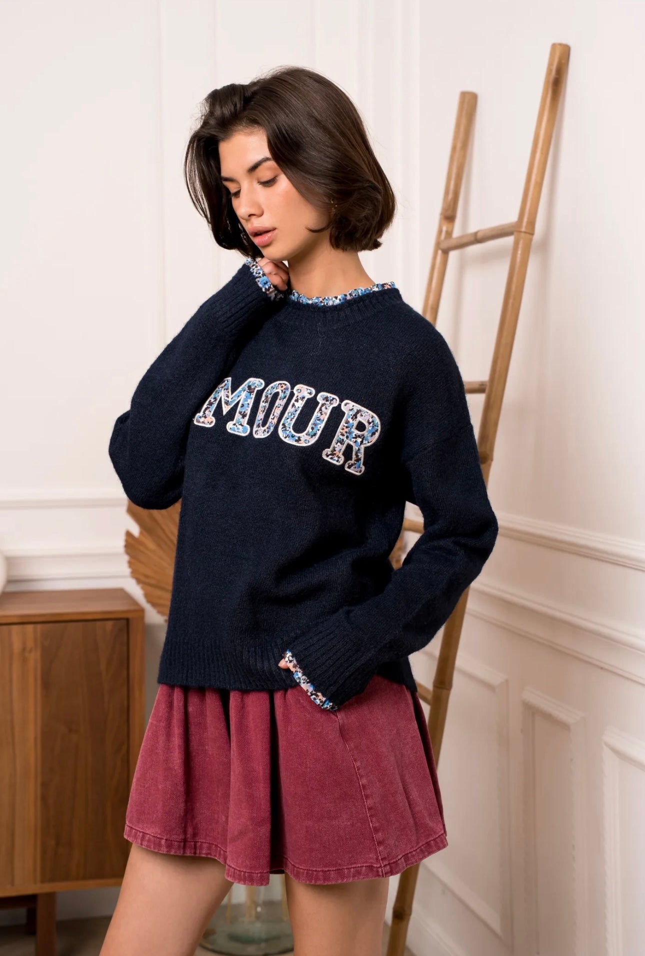 Navy Amour Jumper