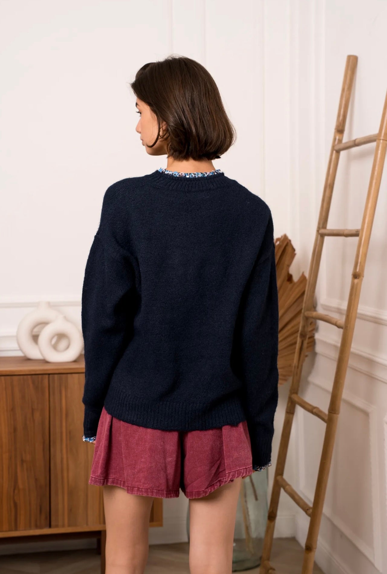 Navy Amour Jumper