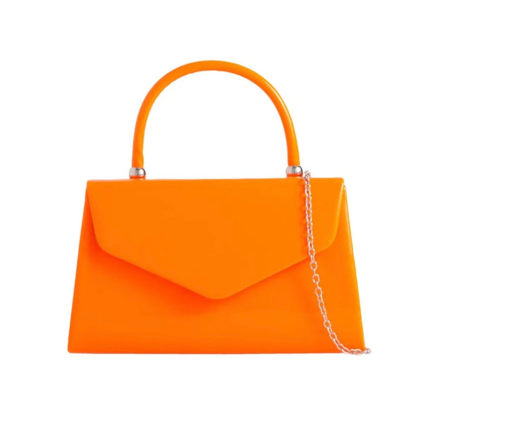 Chloe Patent Orange