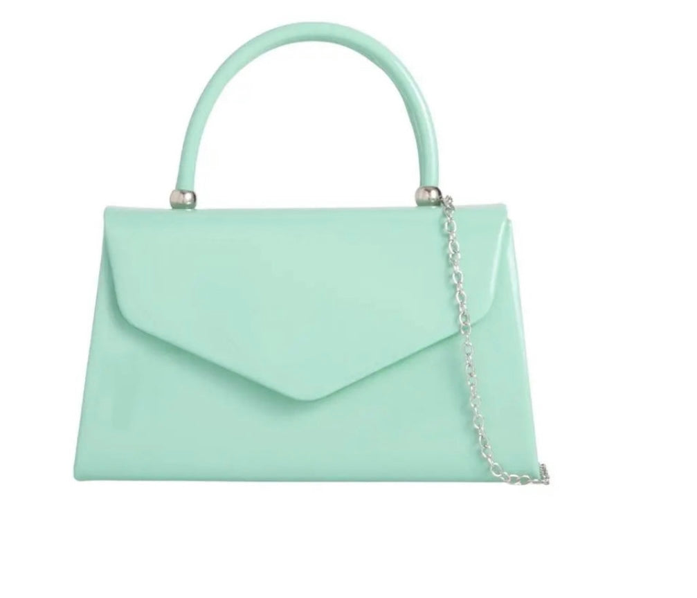Chloe Patent Mint Green