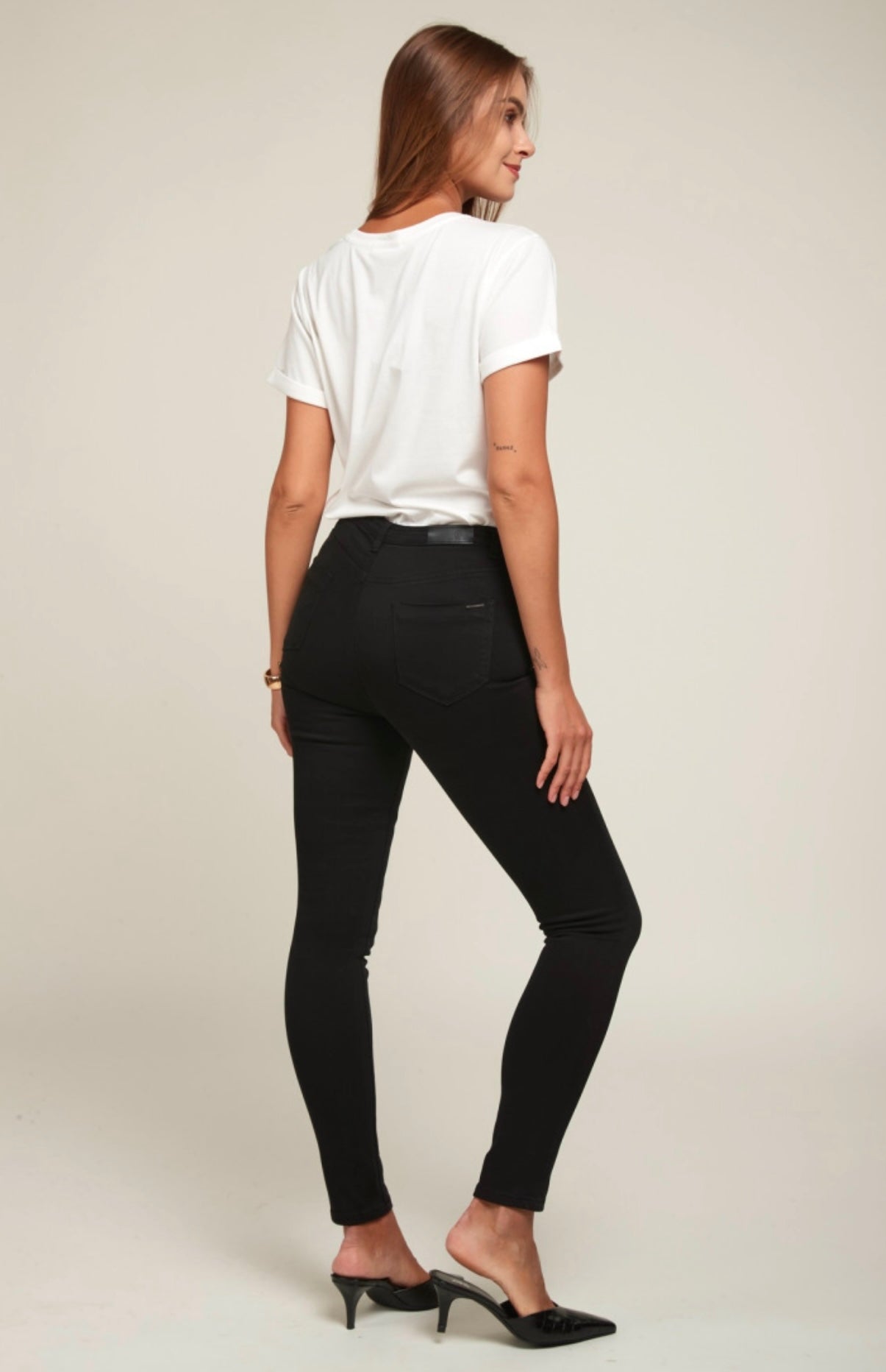 Elma Toxik Black High Waisted Jeans Black