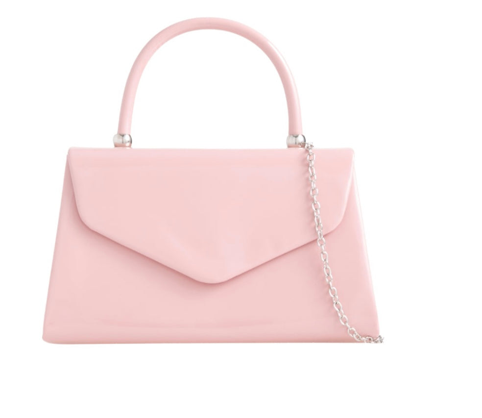 Chloe Patent Light Pink