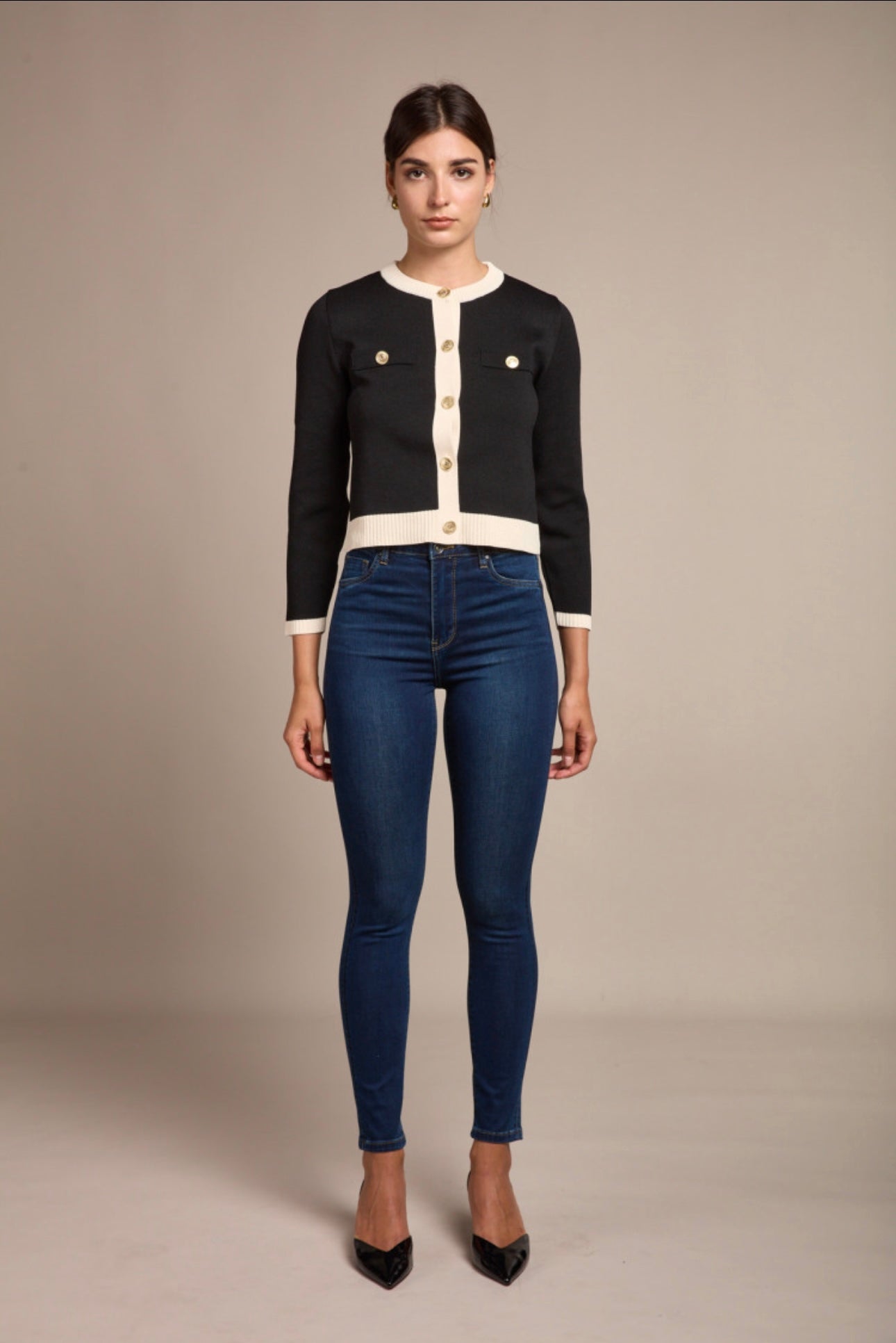 Millie Toxik Dark Denim High Waisted Jeans