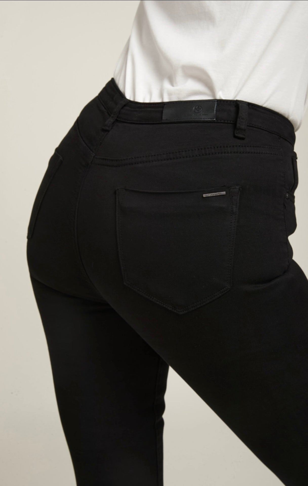 Elma Toxik Black High Waisted Jeans Black