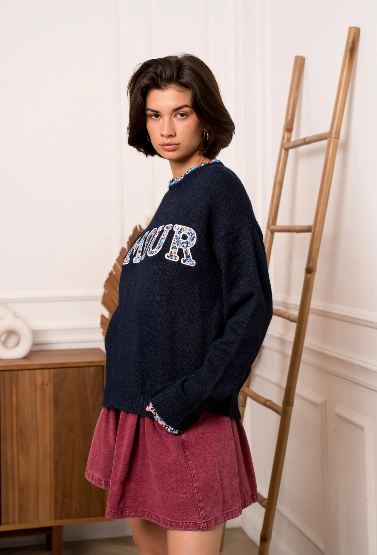 Navy Amour Jumper