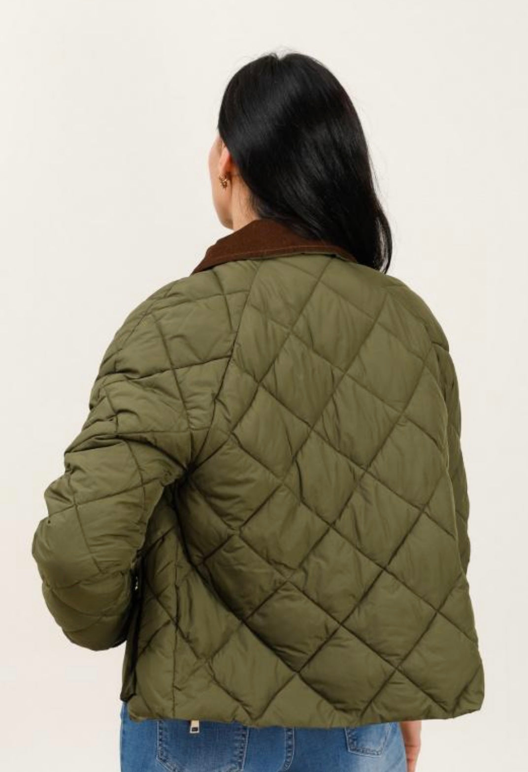 Khaki Padded Coat