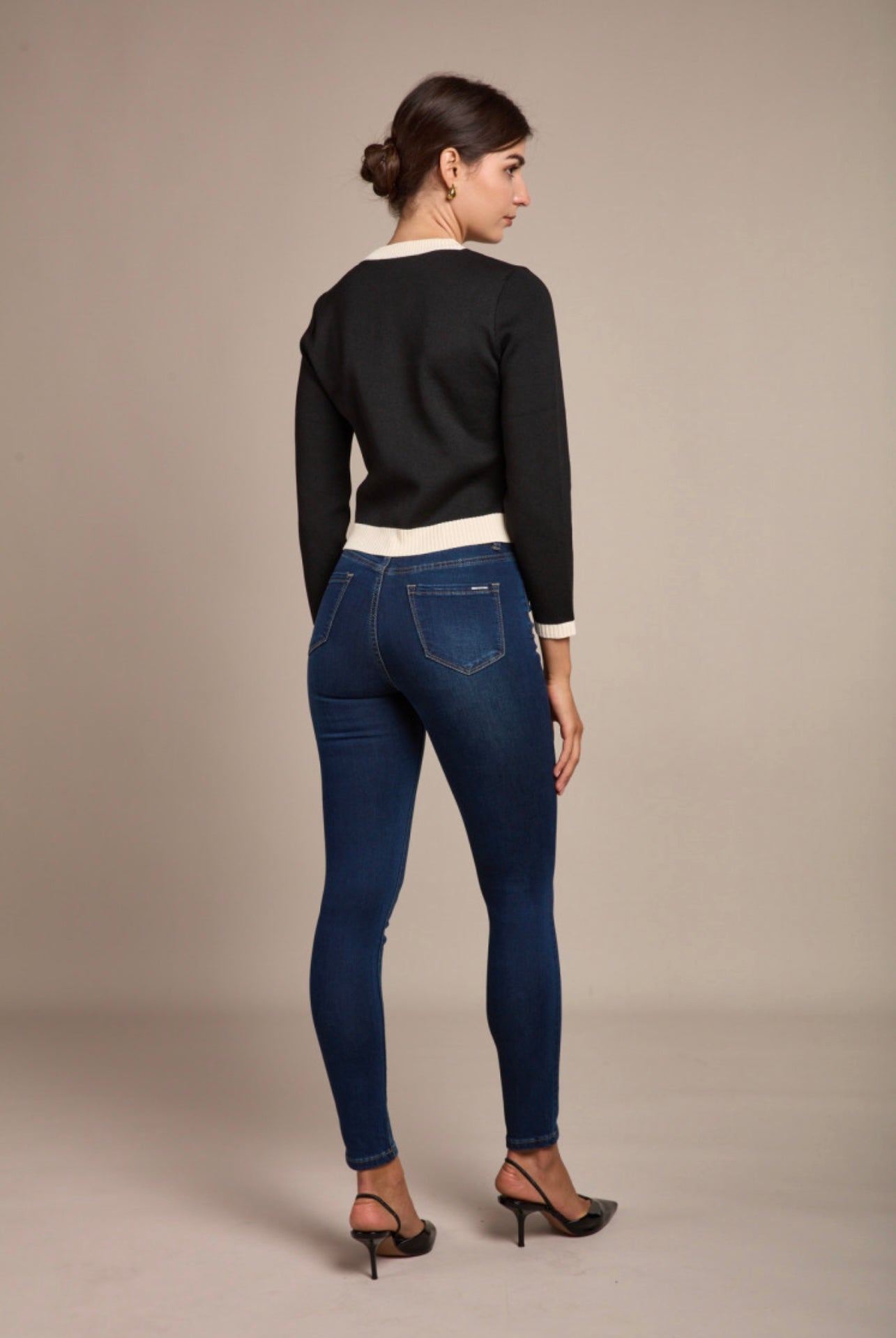 Millie Toxik Dark Denim High Waisted Jeans
