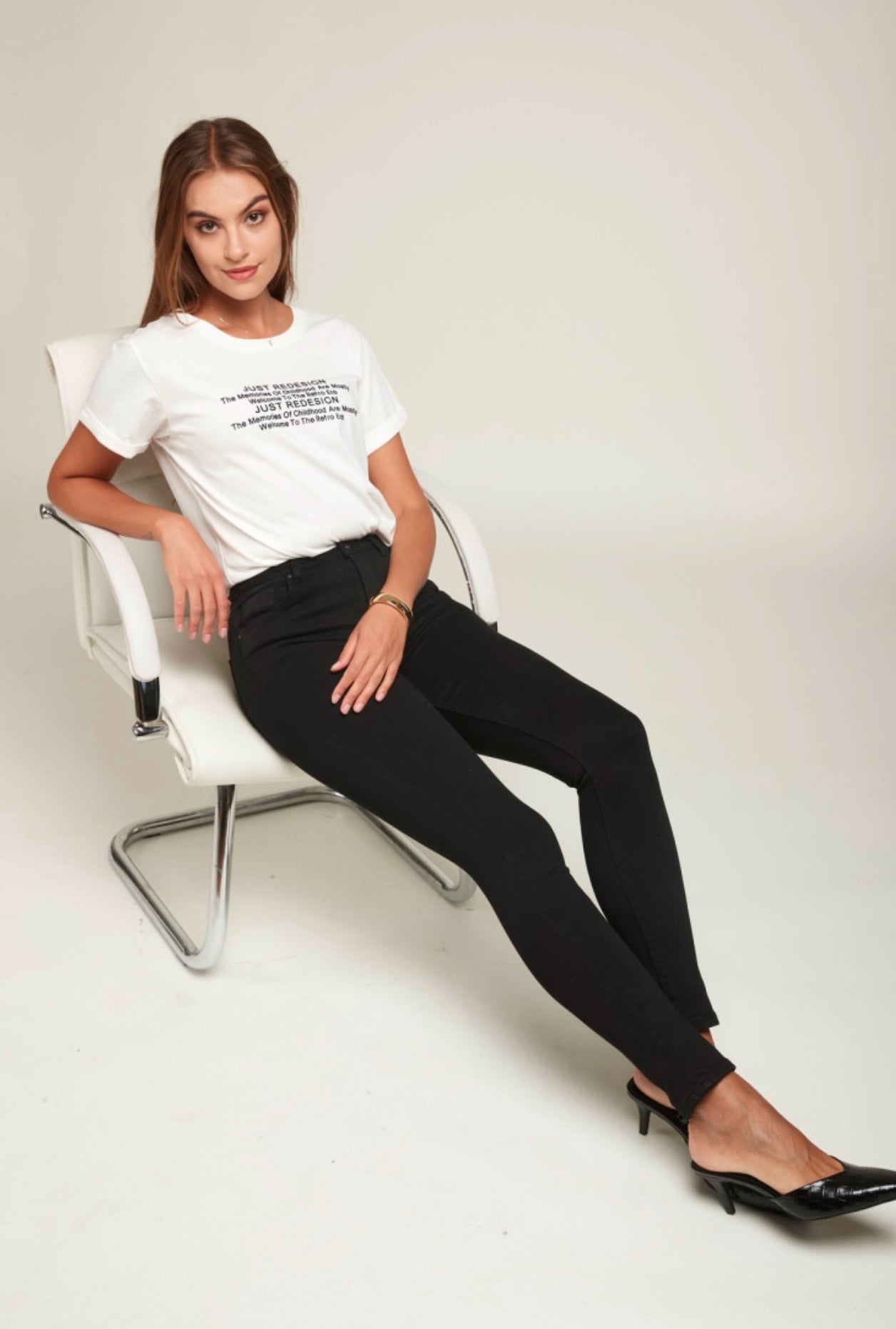 Elma Toxik Black High Waisted Jeans Black