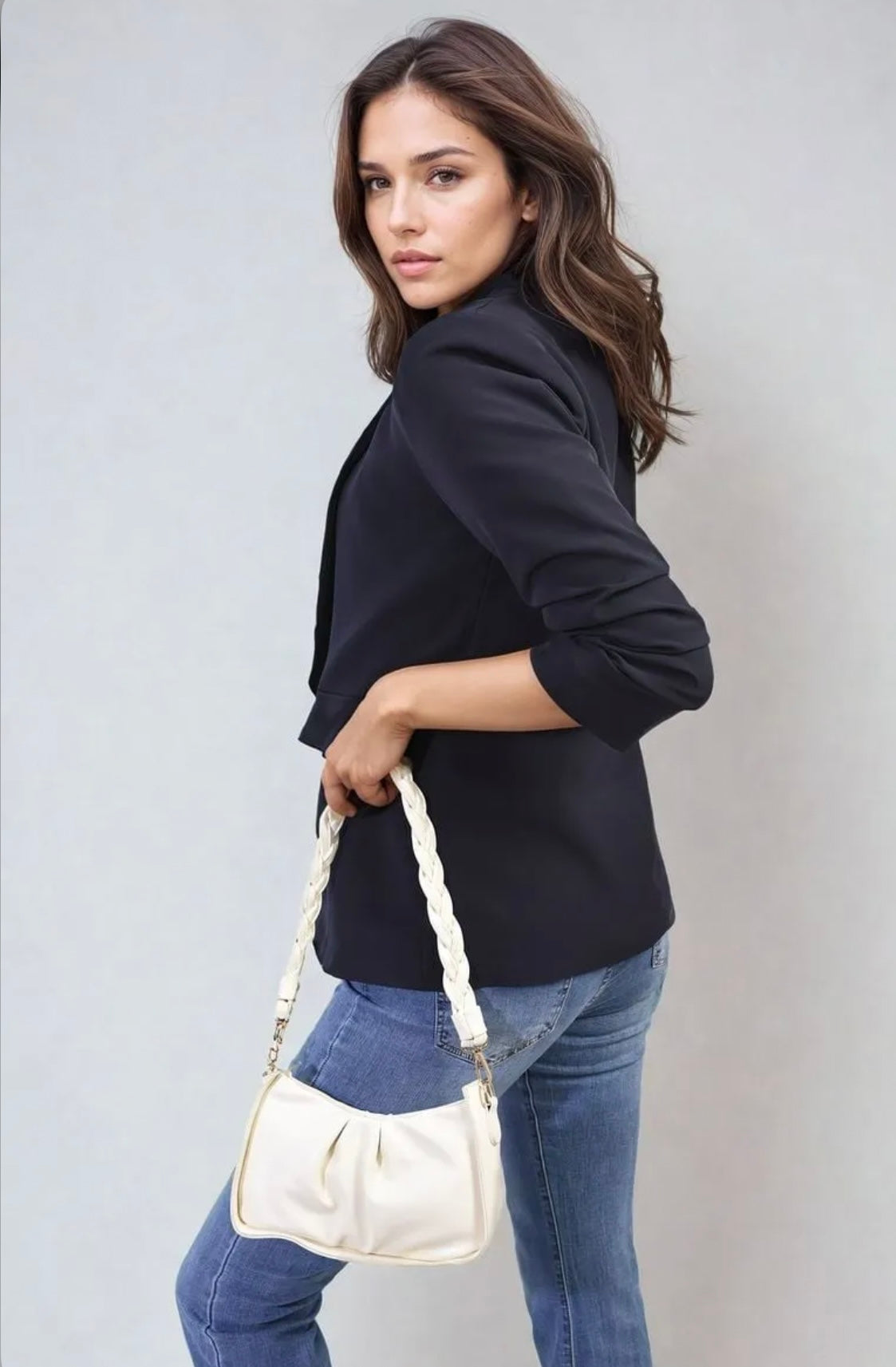 Billie Blazer Navy (size 18)