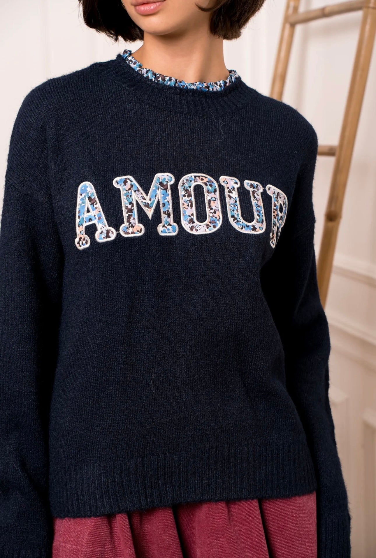 Navy Amour Jumper