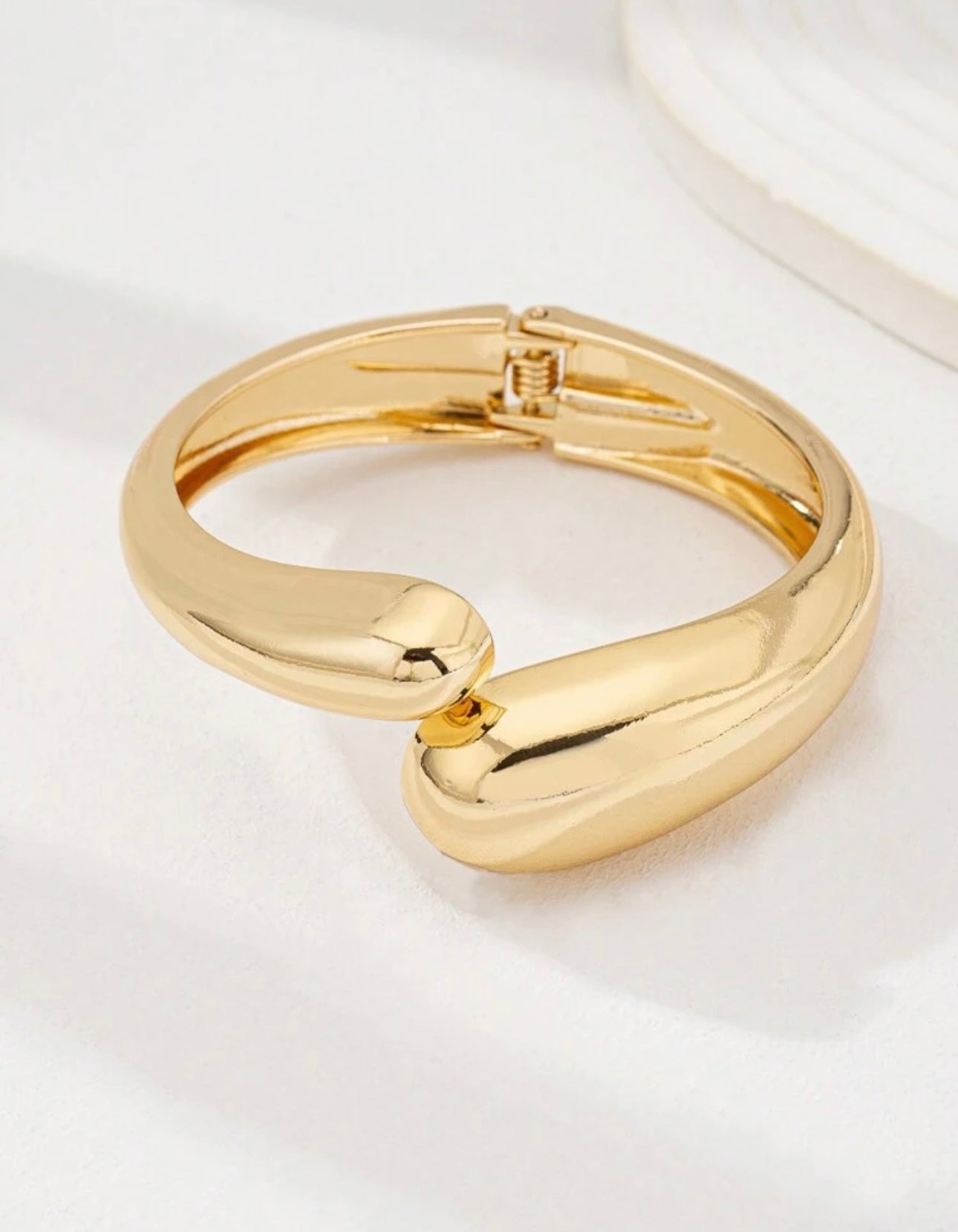 Gold Chunky Snake Bracelet