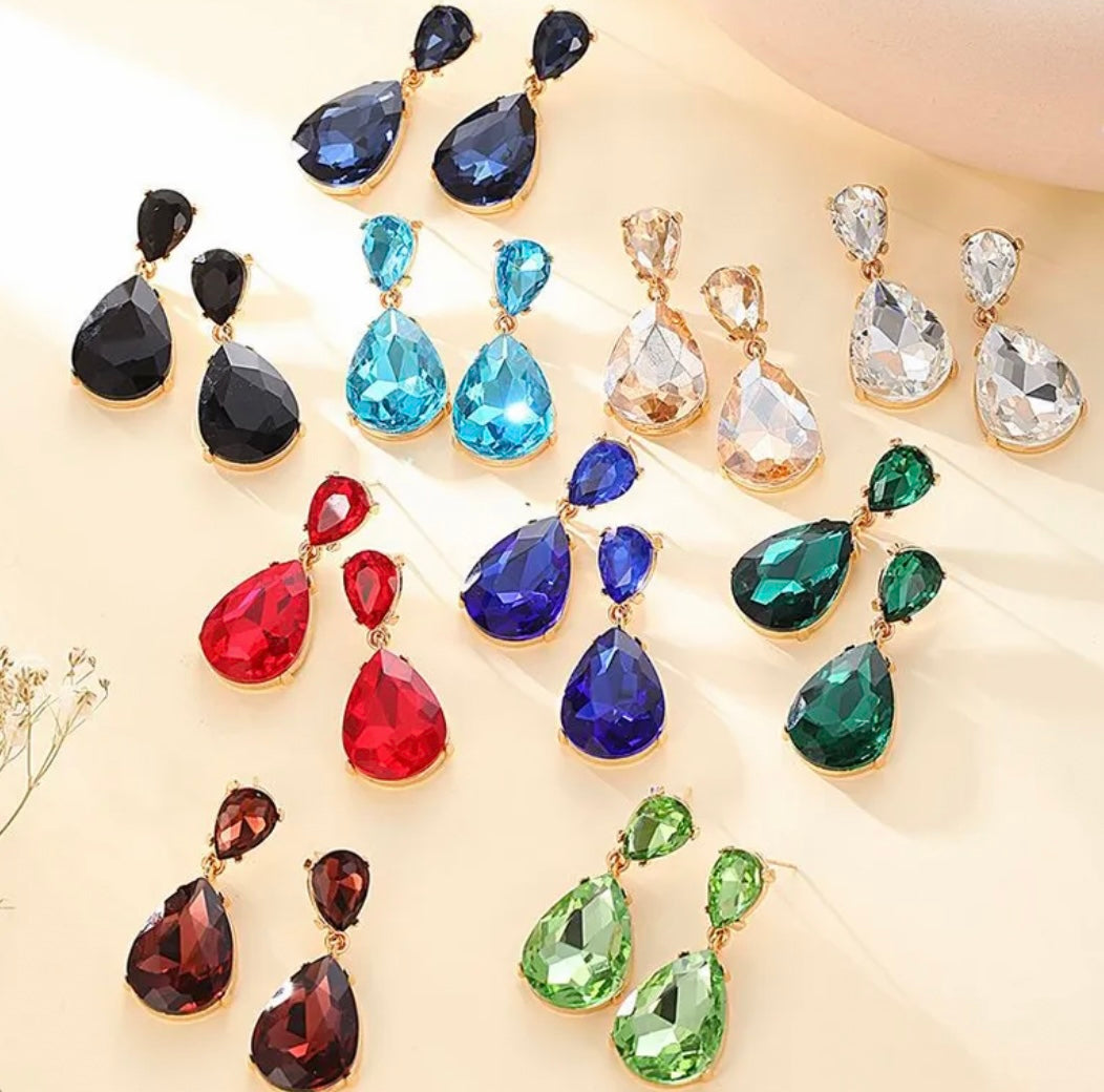 Turquoise Teardrop Earrings