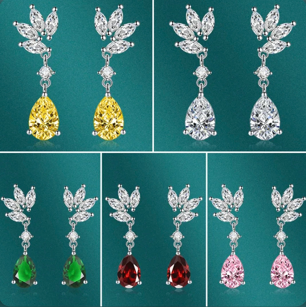 Occasion Earrings Red