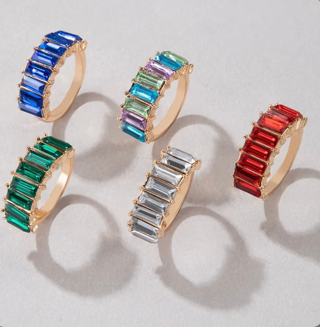 Emerald Jewel Dress Ring