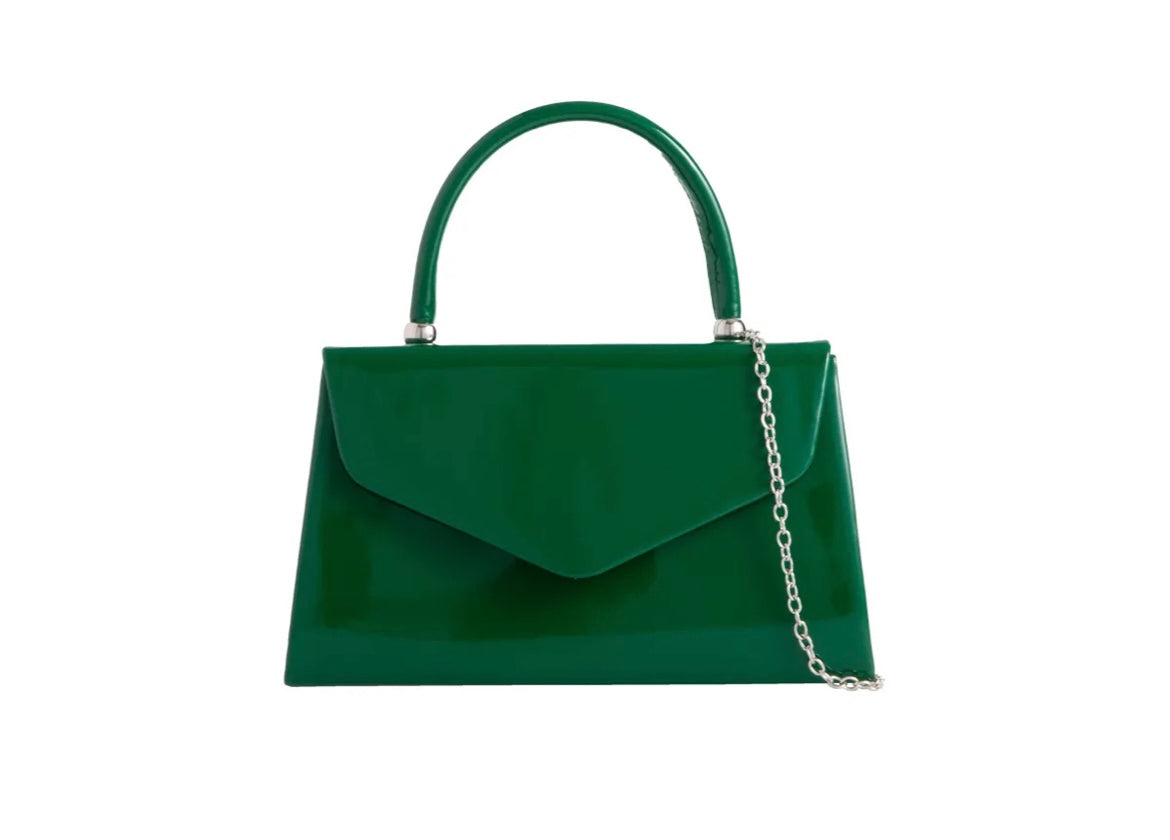 Chloe Patent Green