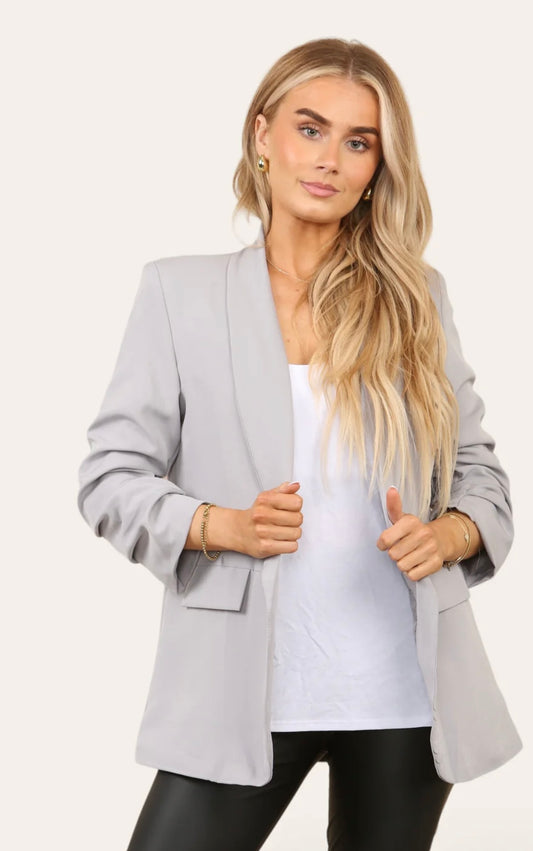 Bonnie Blazer In Light Grey