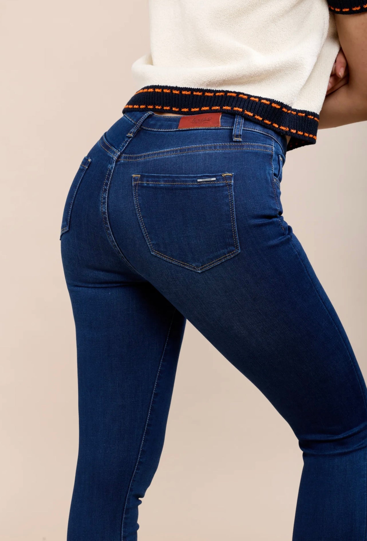 Toxik Dark High Waisted Skinny Jeans