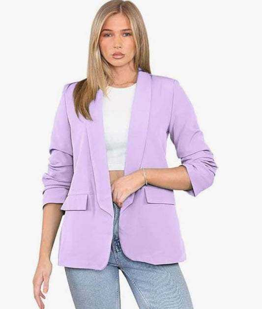Billie Blazer In Lilac (size 10)