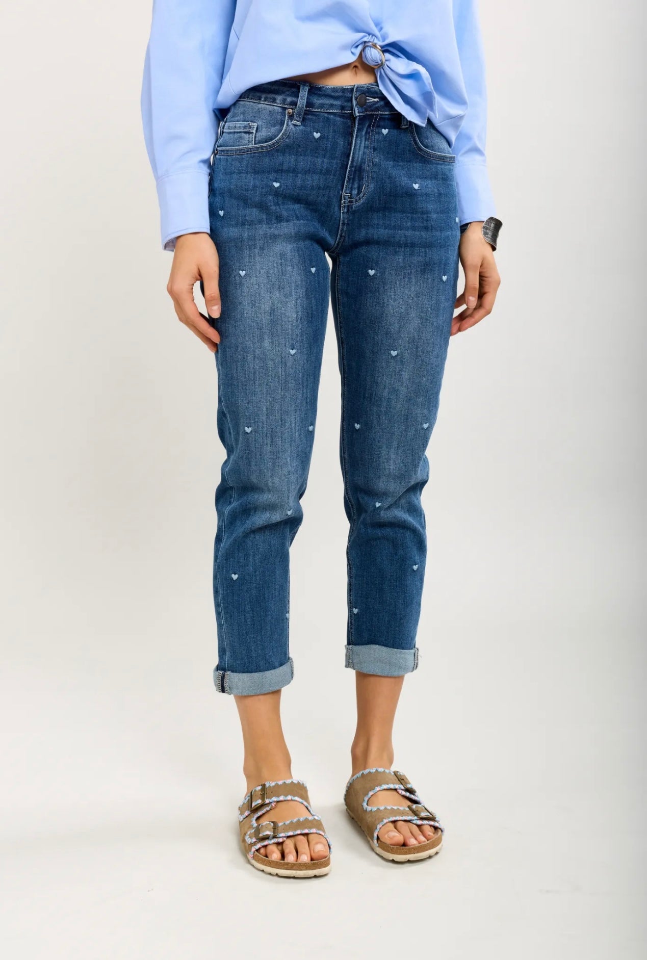 Toxik Denim Blue Heart Jeans