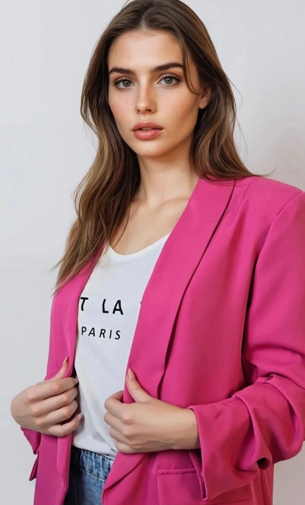 Billie Blazer Fushia