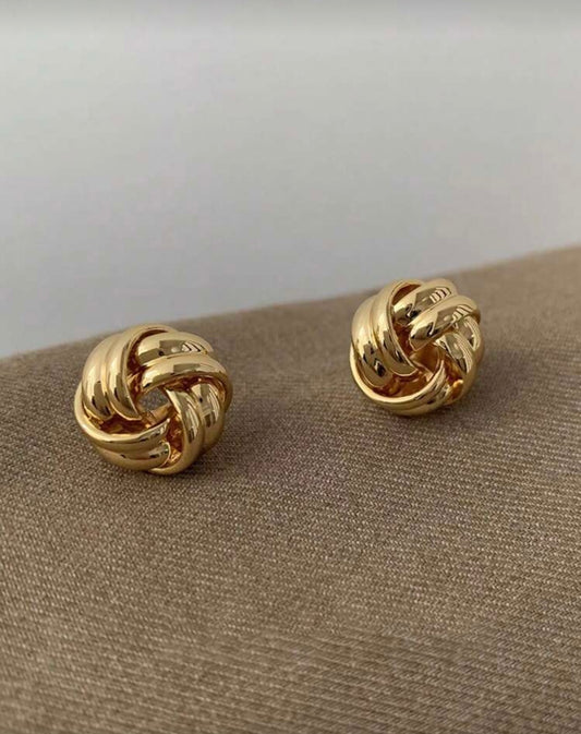 Gold Wrapped Earrings