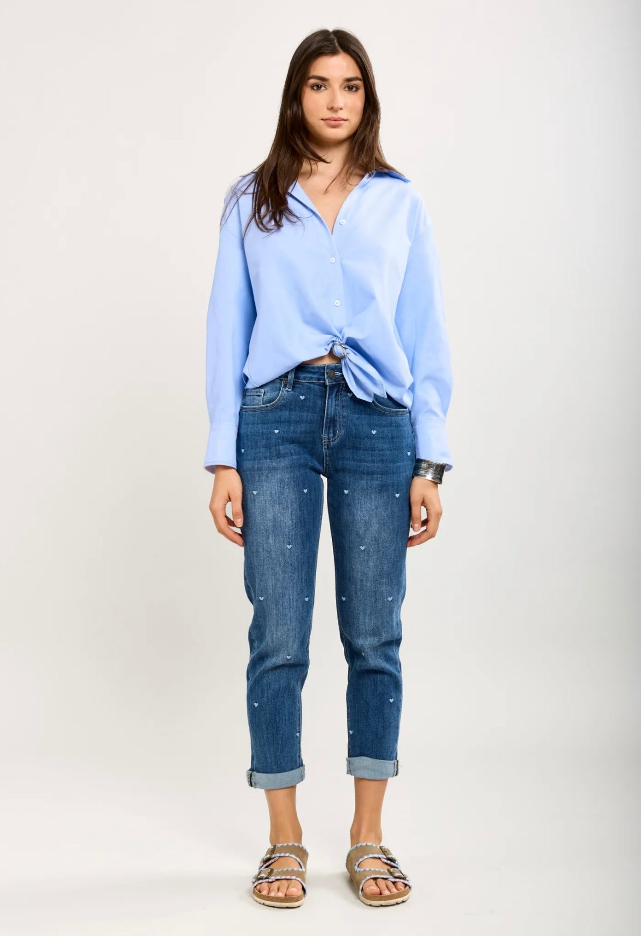 Toxik Denim Blue Heart Jeans