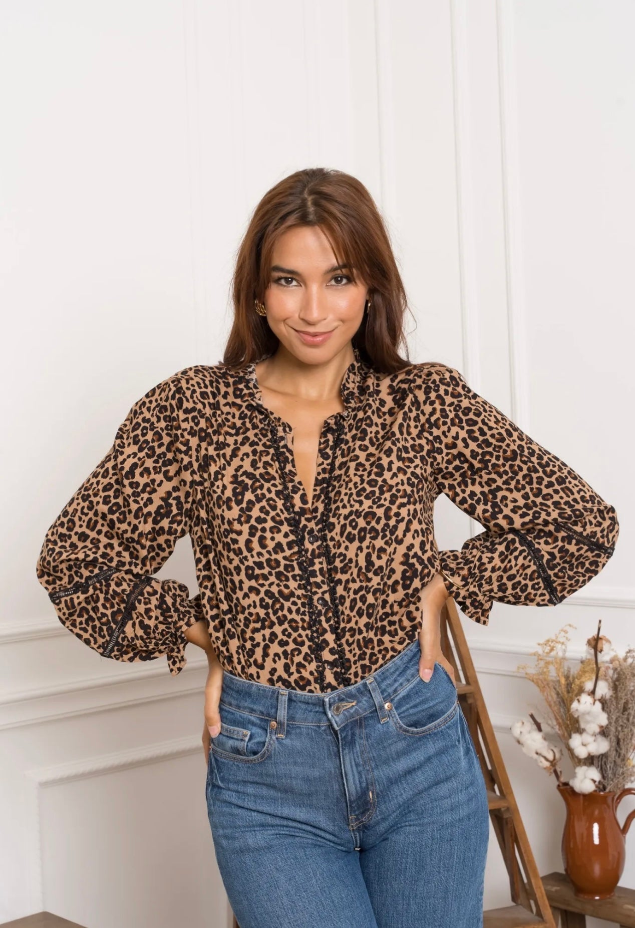Leopard Print Shirt