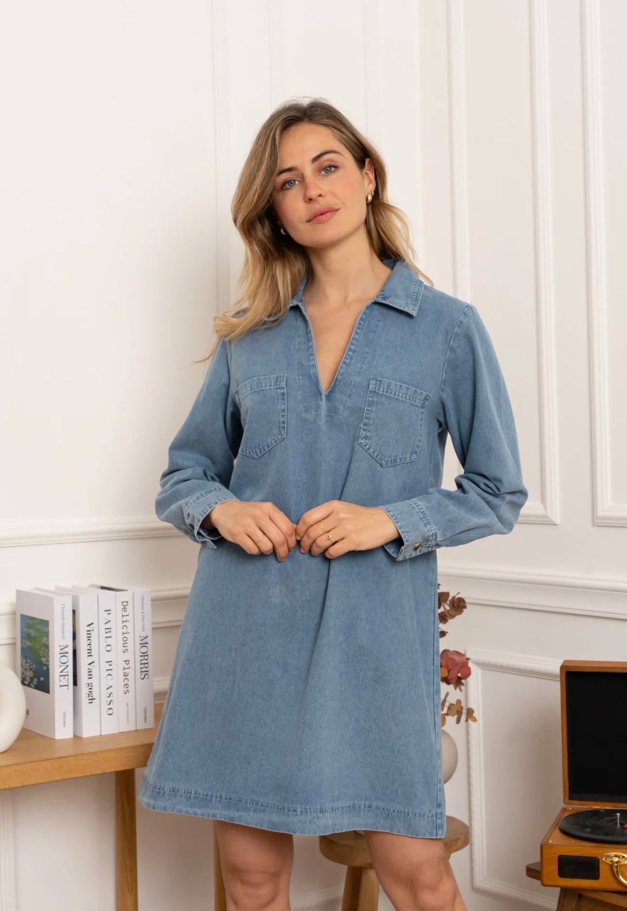 Ada Denim Dress