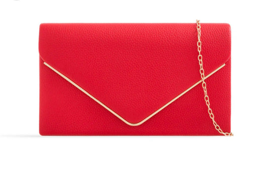 Red Envelope Clutch Bag