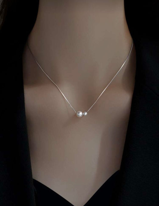 Silver Pearl Pendant