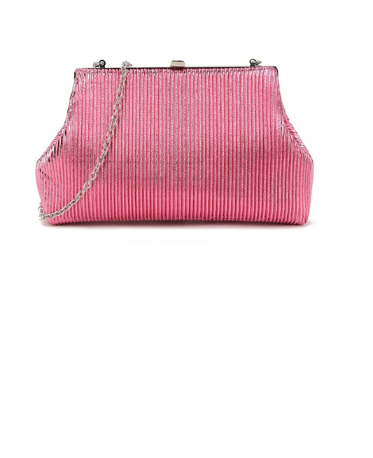 Zara Metallic Pink