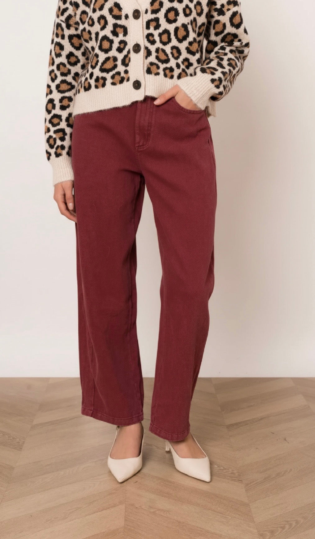 Hayden Jeans Burgundy