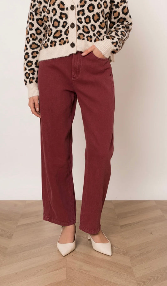 Hayden Jeans Burgundy