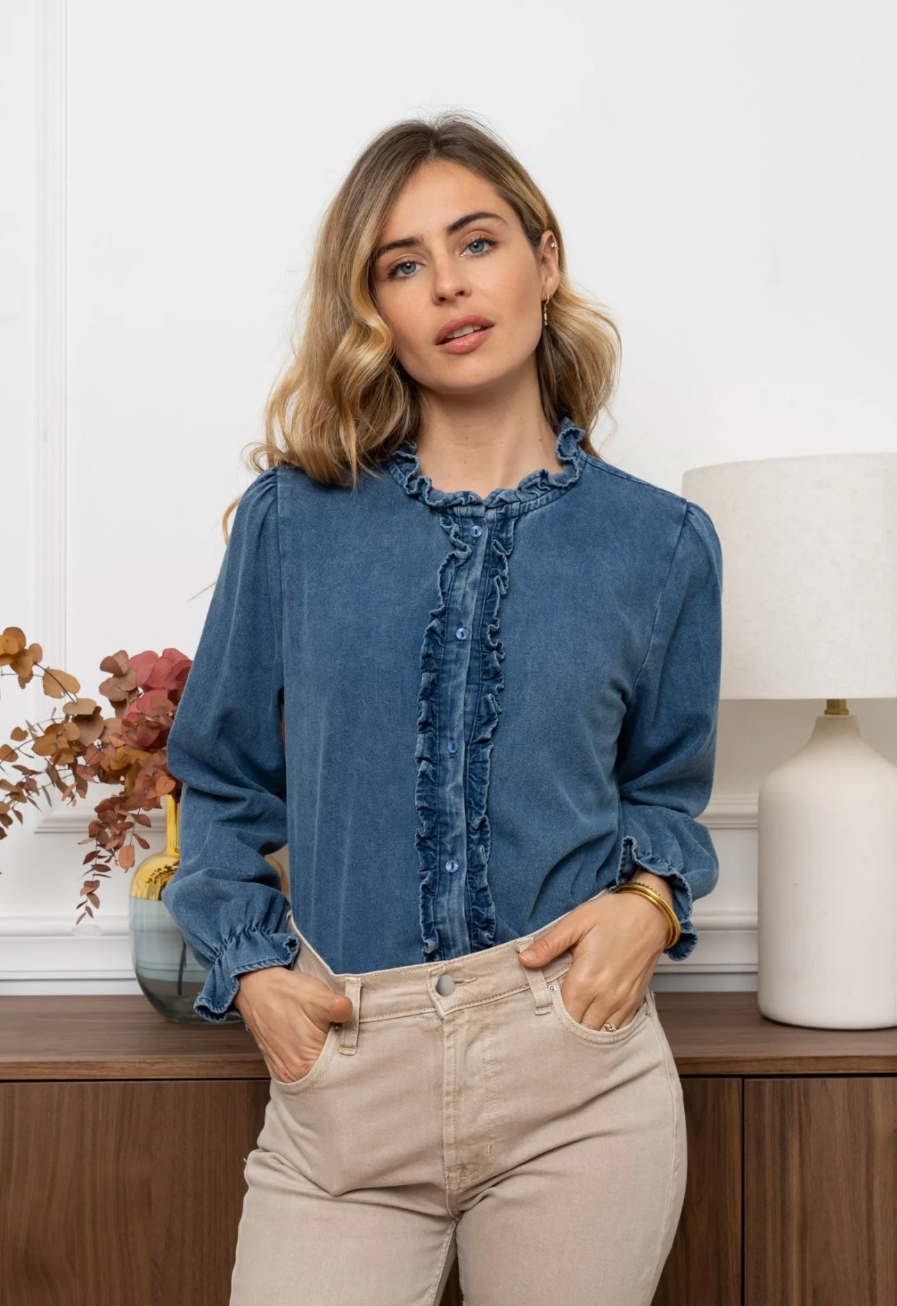 Clara Denim Shirt