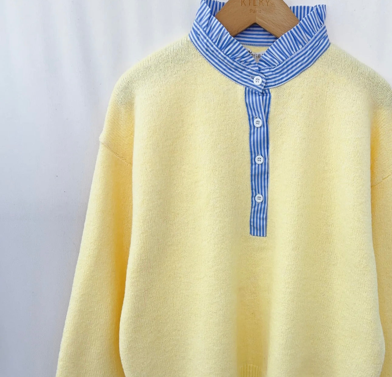 Mia Lemon & Blue Jumper