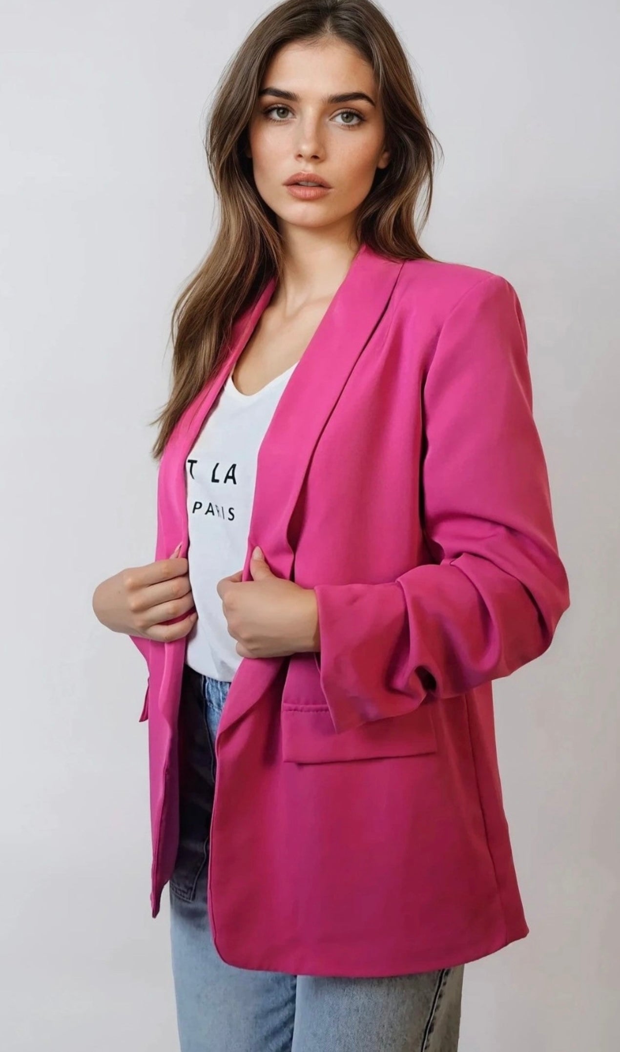 Billie Blazer Fushia
