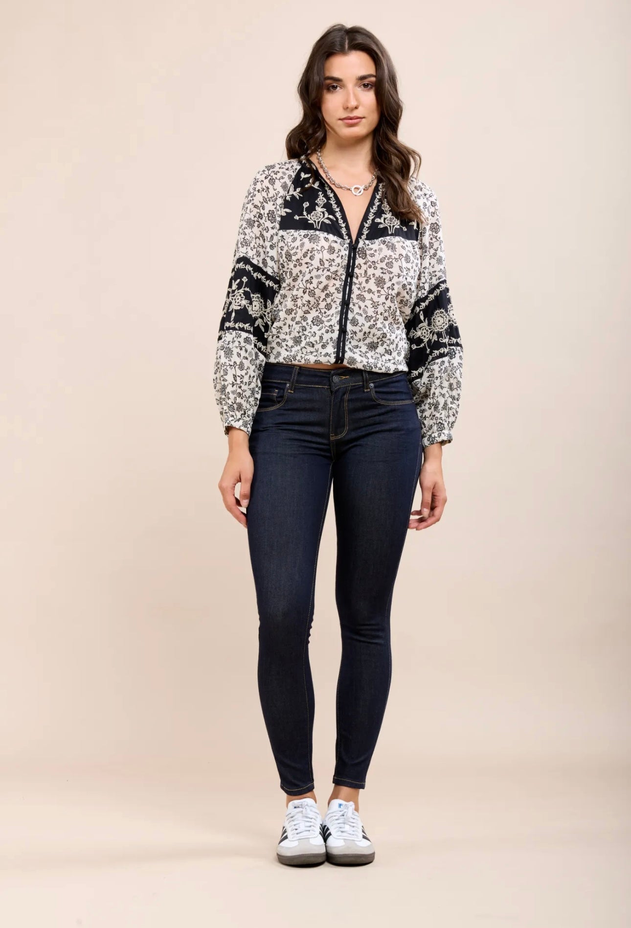 Toxik Dark Denim Skinny Jeans