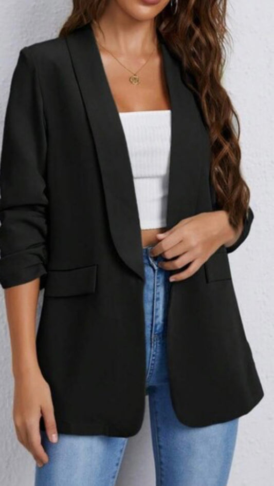 Bonnie Blazer In Black (size 10/12)