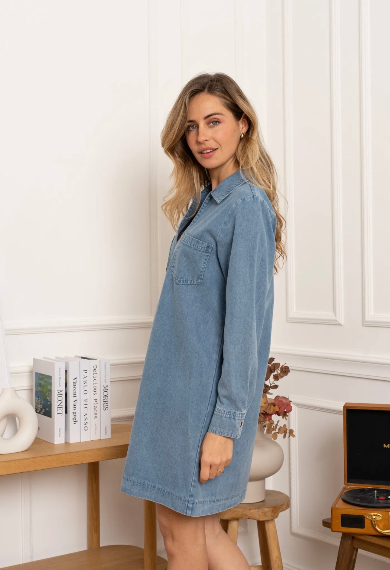 Ada Denim Dress