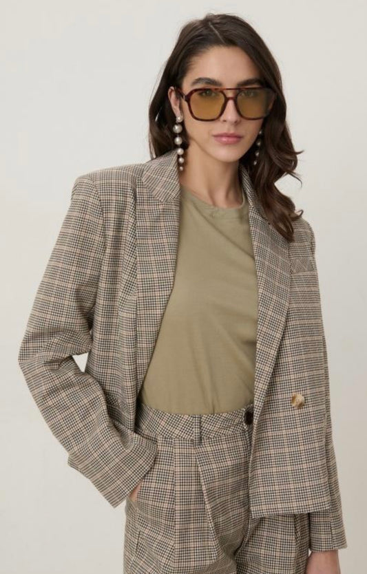 Candice Checked Jacket