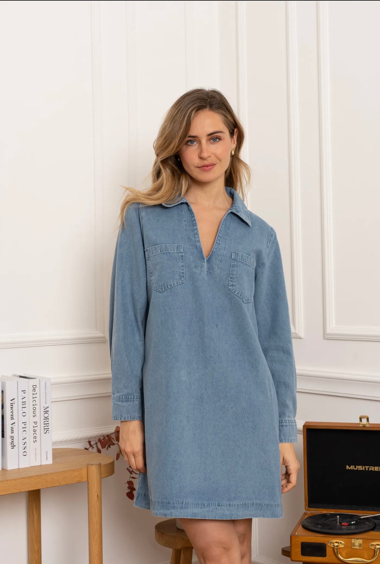 Ada Denim Dress