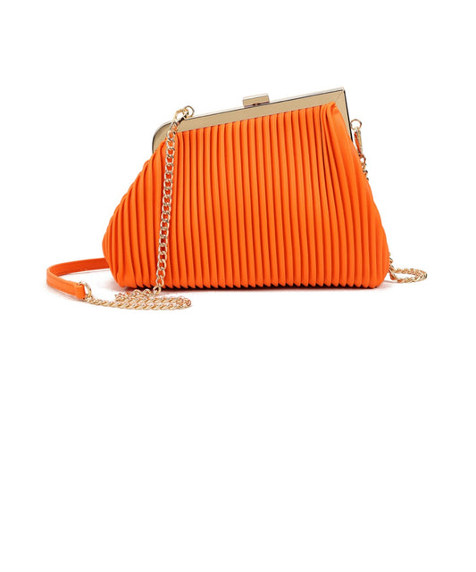 Kyla Quilted Handbag Orange