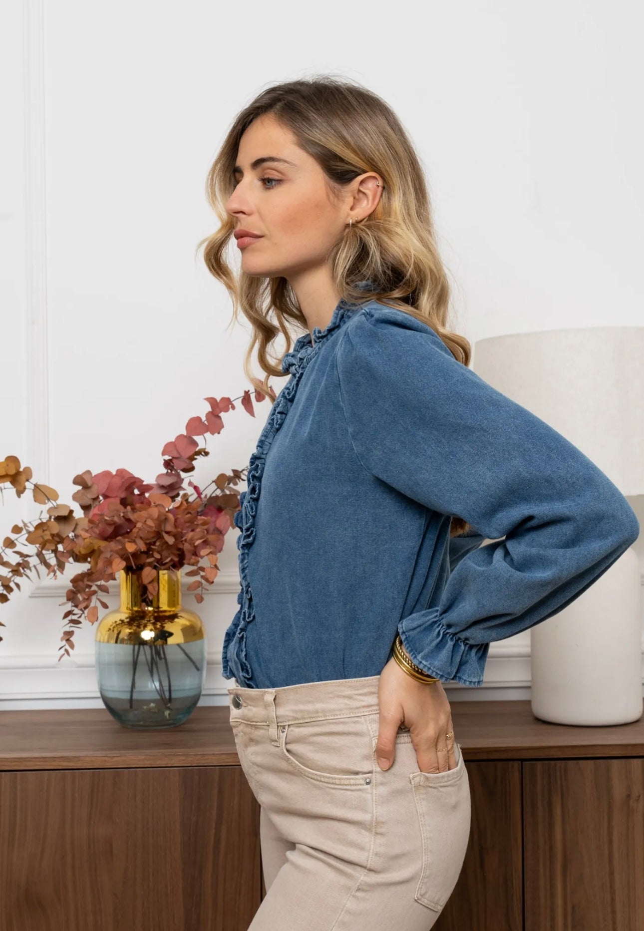 Clara Denim Shirt