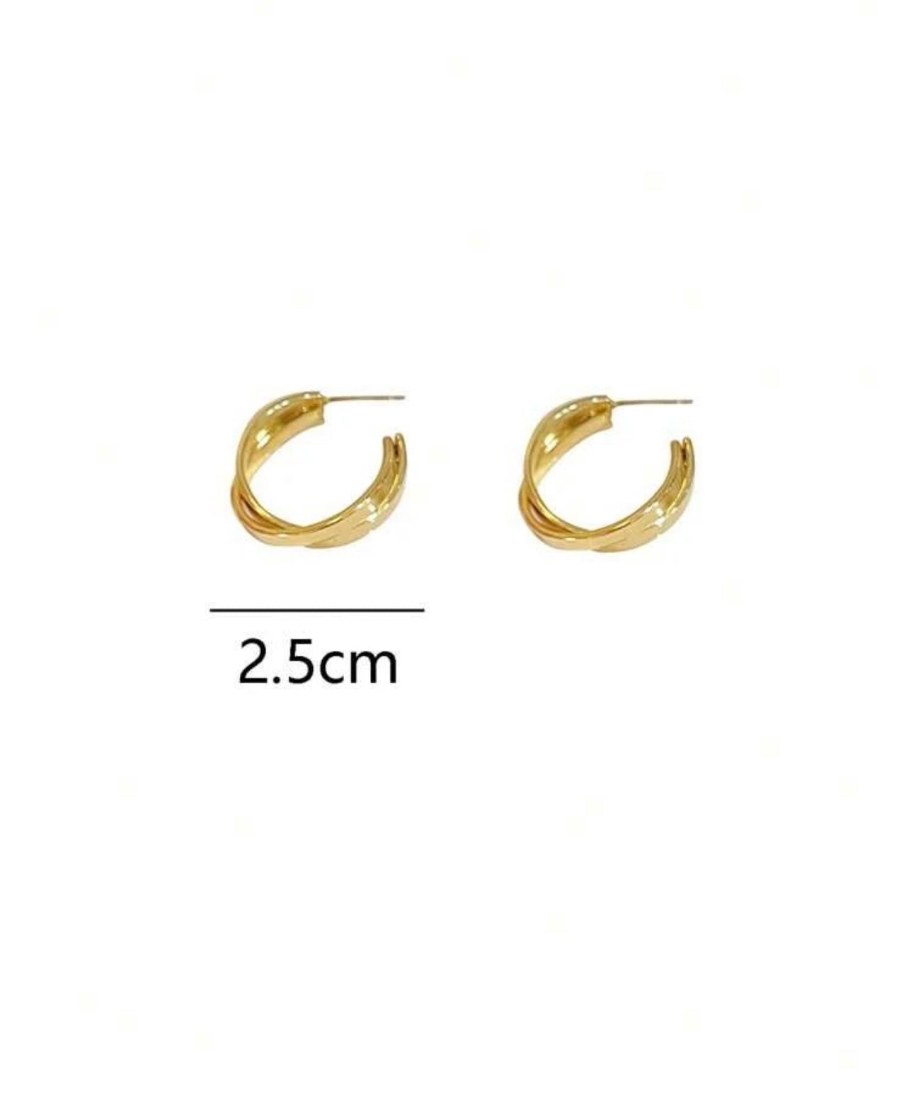 Gold Hoop Earrings